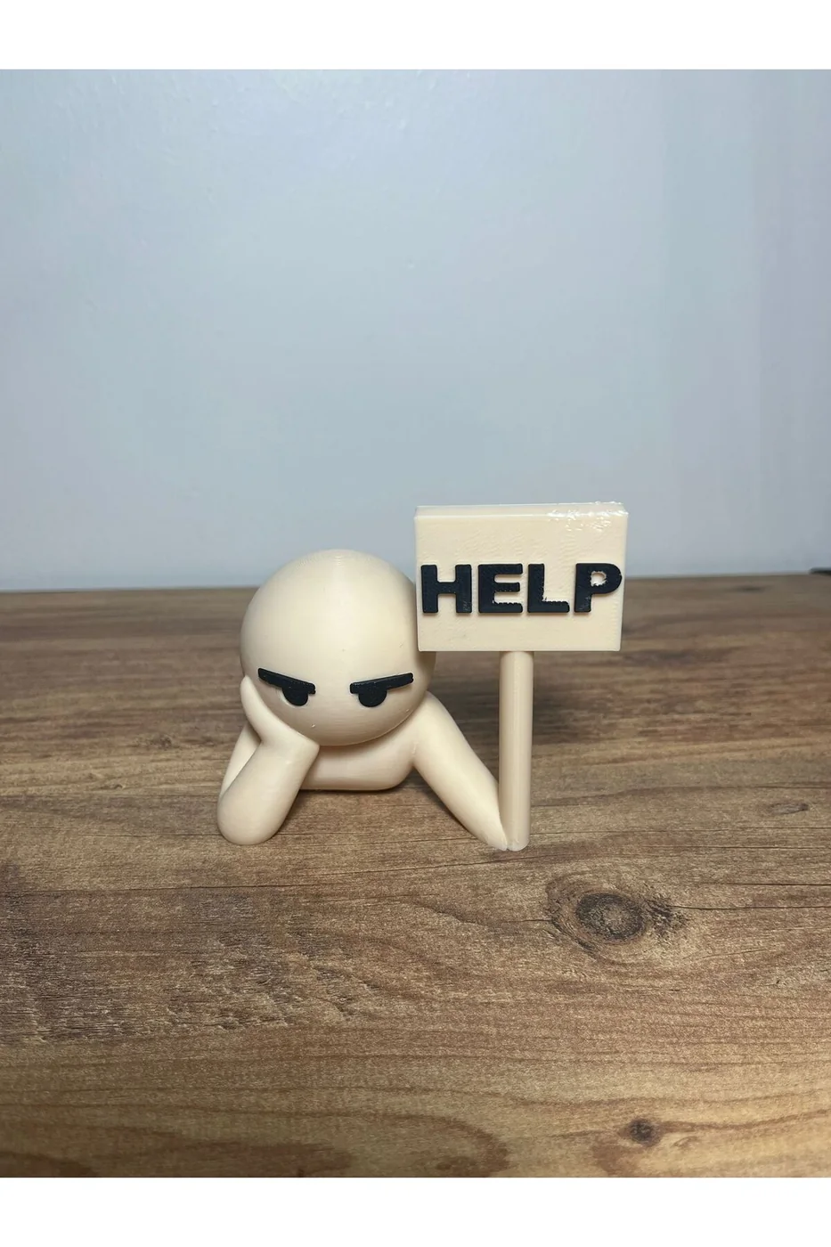 HELP Figürlü Kapı Stoperi