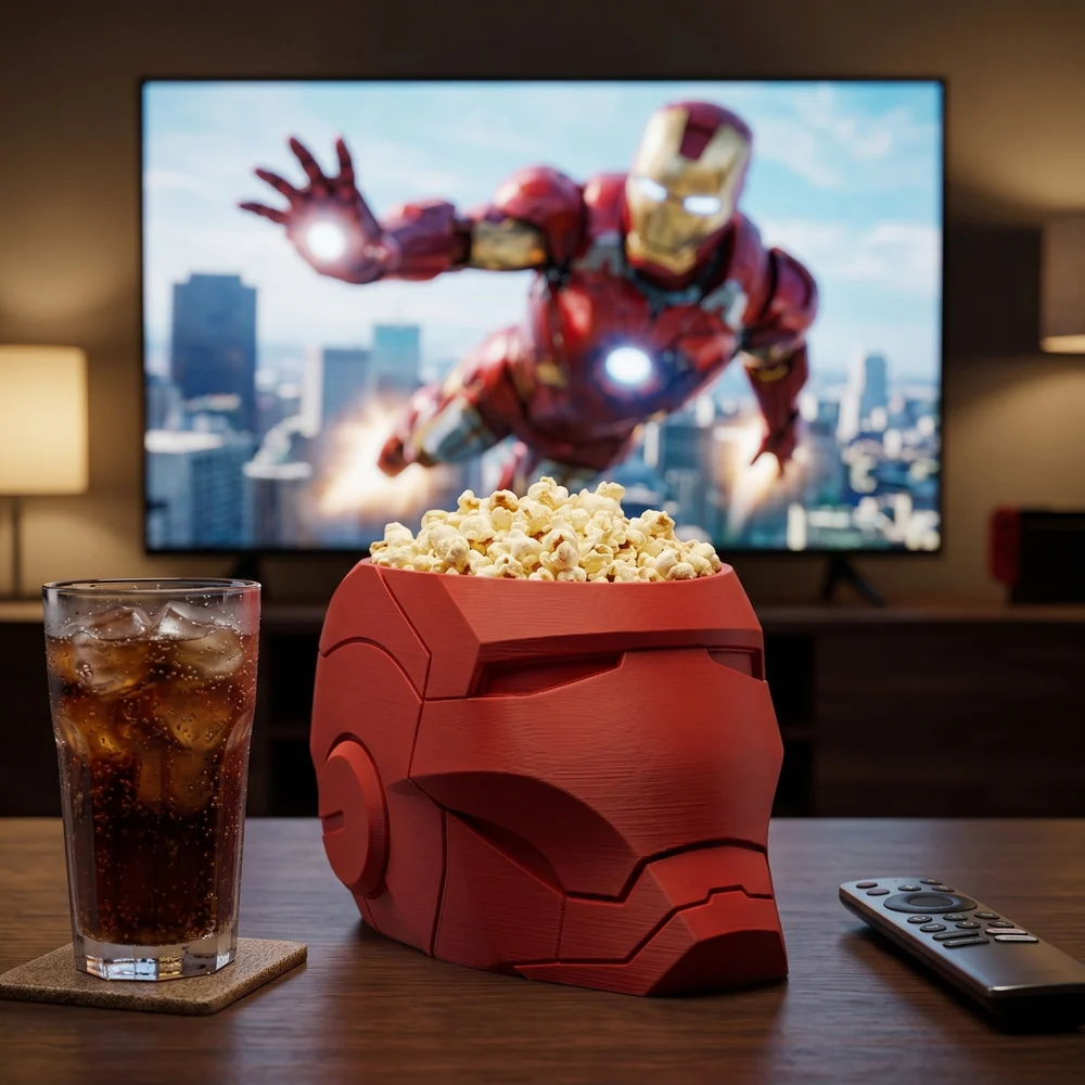 Iron Man Patlamış Mısır Kasesi
